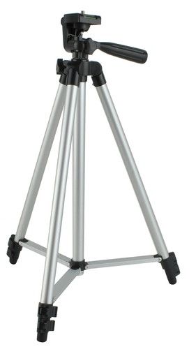 Phone Tripod Black, Mobile Camera Stand & Selfie Stick with Adjustable Height V1237-ZY-506-0180