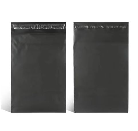 100pcs Black E-commerce Mail Bags, 45 x 60cm V1237-ZY-506-0185