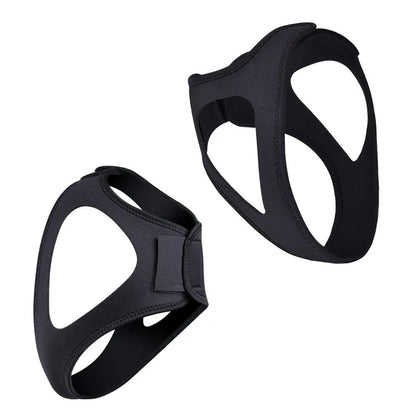 Adjustable Anti Snoring Chin Strap, Black, Stop Snoring Belt V1237-ZY-506-0190