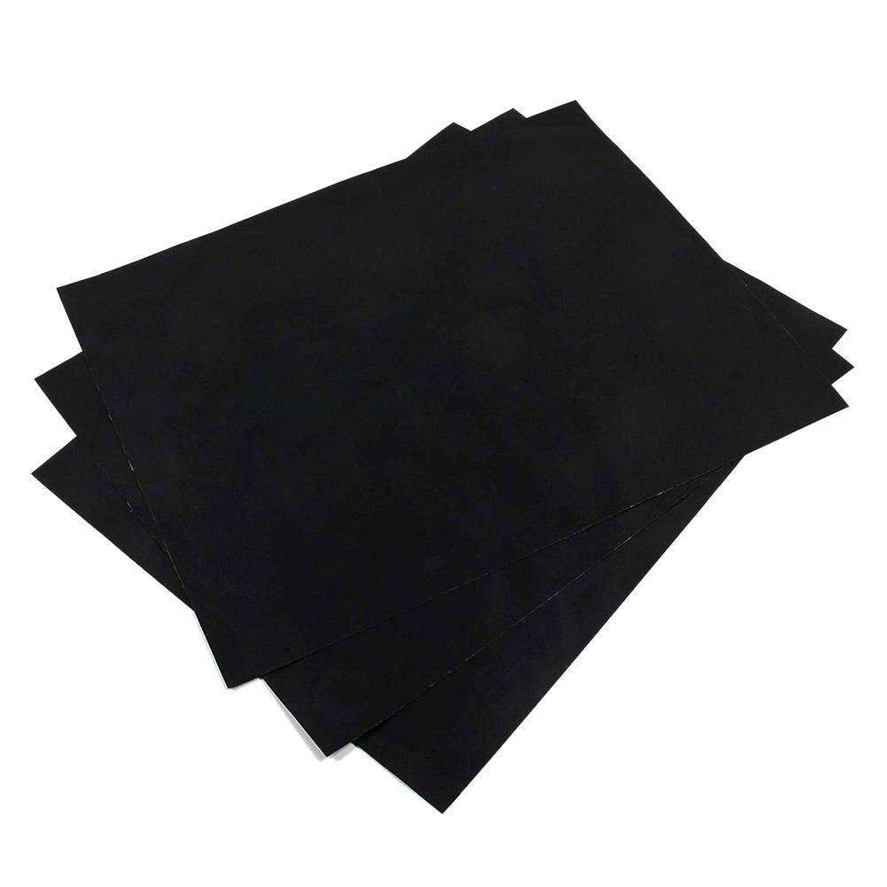 3pcs Non Stick Grill Mat Oven Baking Mat, 40x33cm, Black V1237-ZY-506-0191