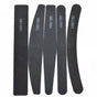 5pcs double-sided nail files 100/180 grit, black V1237-ZY-506-0192