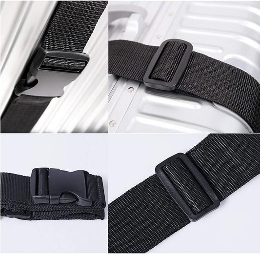 Luggage strap belt for suitcase, Black V1237-ZY-506-0198