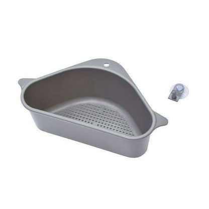 2-Pack Sink Strainer Rinse Box for Fruits Vegetables, Grey V1237-ZY-506-0204