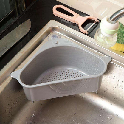 2-Pack Sink Strainer Rinse Box for Fruits Vegetables, Grey V1237-ZY-506-0204