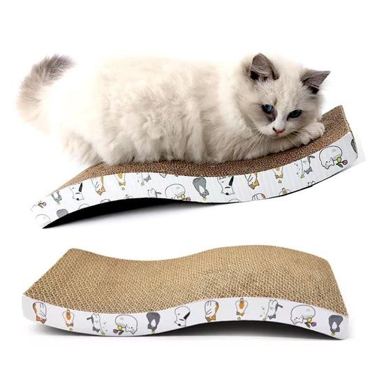 Cat Scratching Board, MultiColor Cat Tree with Catnip V1237-ZY-506-0206