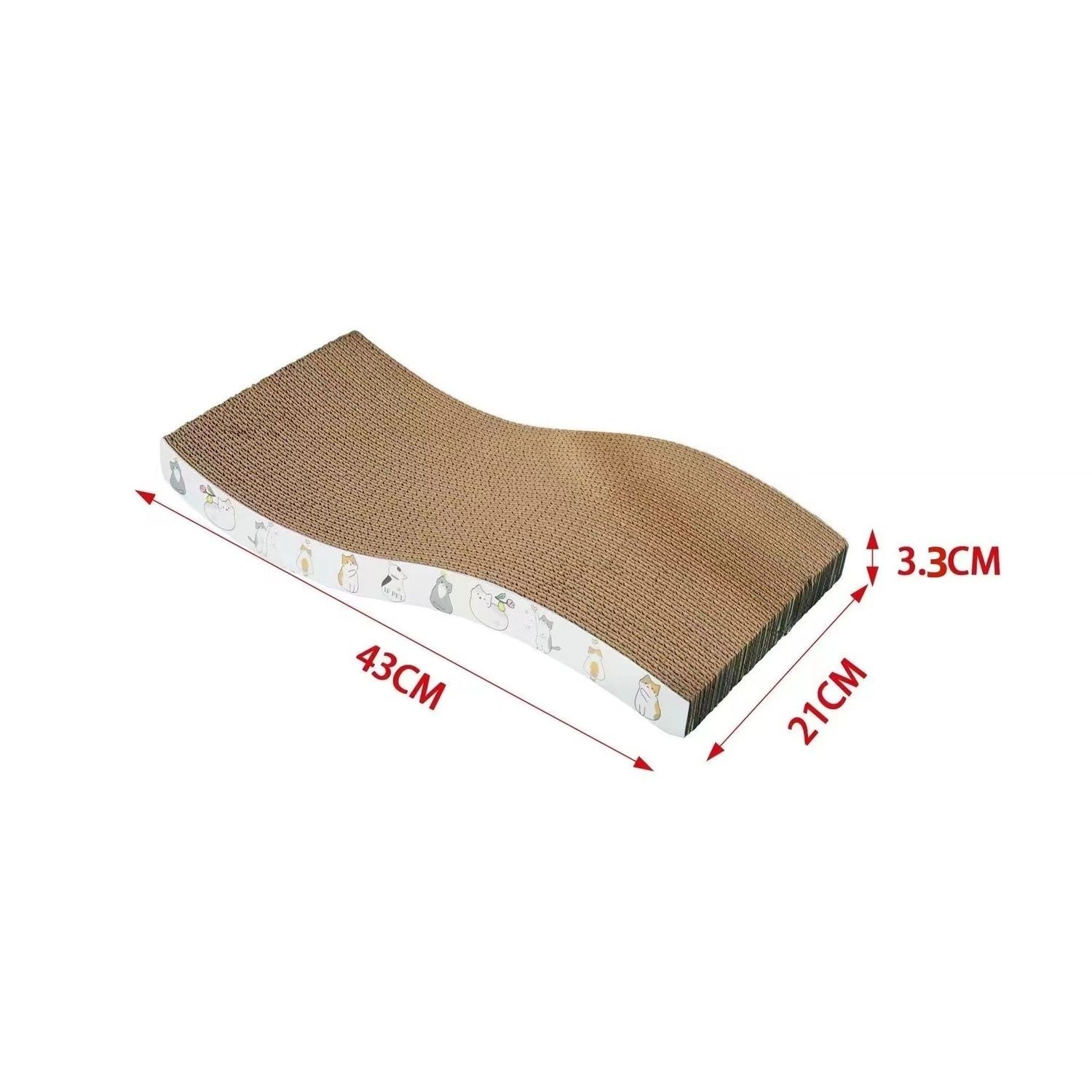 Cat Scratching Board, MultiColor Cat Tree with Catnip V1237-ZY-506-0206