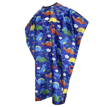 Kids Hairdressing Cape Protective Comfortable Fun Design, MultiColor V1237-ZY-506-0213