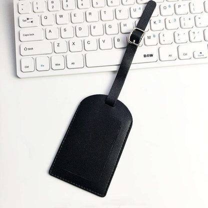 Luggage tag Black, Address tag Bag marking V1237-ZY-506-0218