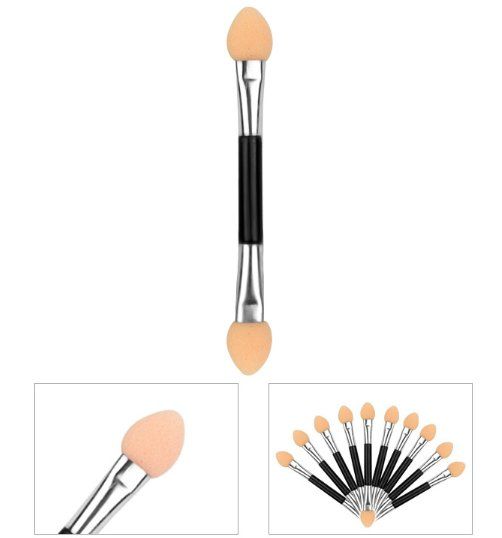10pcs MultiColor Makeup Sponge Applicator V1237-ZY-506-0226