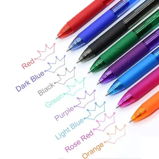 8-Pack Erasable Gel Ink Pens, Multi-Color Erasable Pens V1237-ZY-506-0229
