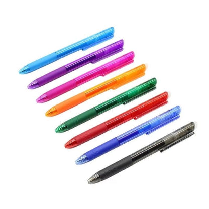8-Pack Erasable Gel Ink Pens, Multi-Color Erasable Pens V1237-ZY-506-0229