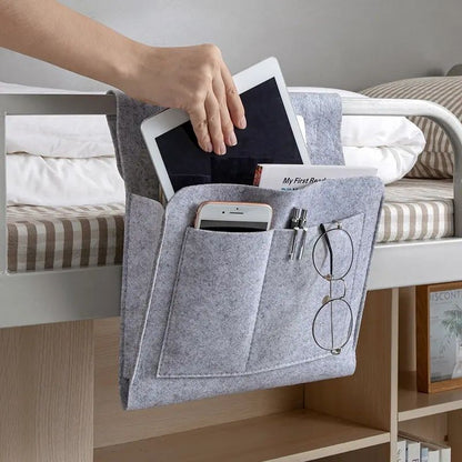 Felt Storage Bag Pouch Bed, Dark Grey V1237-ZY-506-0233