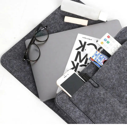 Felt Storage Bag Pouch Bed, Dark Grey V1237-ZY-506-0233