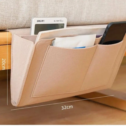 Felt Storage Bag Pouch Bed, Dark Grey V1237-ZY-506-0233