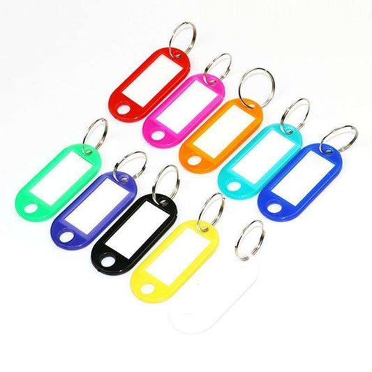 20-Pack MultiColor Key Tags, 30mm x 60mm V1237-ZY-506-0236