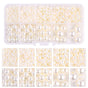 800pcs Acrylic Beads for Jewelry Making, DIY Imitation Pearls, Cream V1237-ZY-506-0238