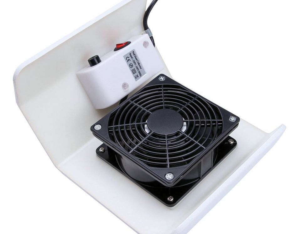 Powerful Dust Collector for Manicure and Nail Filing, White V1237-ZY-506-0242
