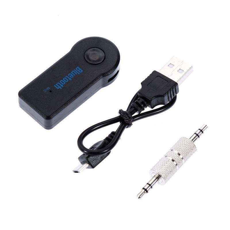 Bluetooth Music Receiver AUX 4.1, Black, Wireless Car Audio Adapter V1237-ZY-506-0243