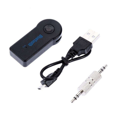 Bluetooth Music Receiver AUX 4.1, Black, Wireless Car Audio Adapter V1237-ZY-506-0243