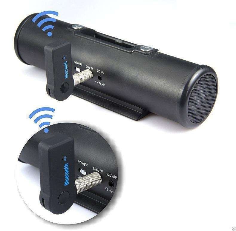 Bluetooth Music Receiver AUX 4.1, Black, Wireless Car Audio Adapter V1237-ZY-506-0243
