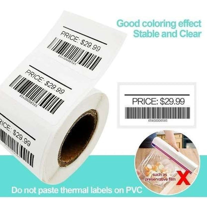 1000pcs White Self-Adhesive Labels, 50x70mm V1237-ZY-506-0244