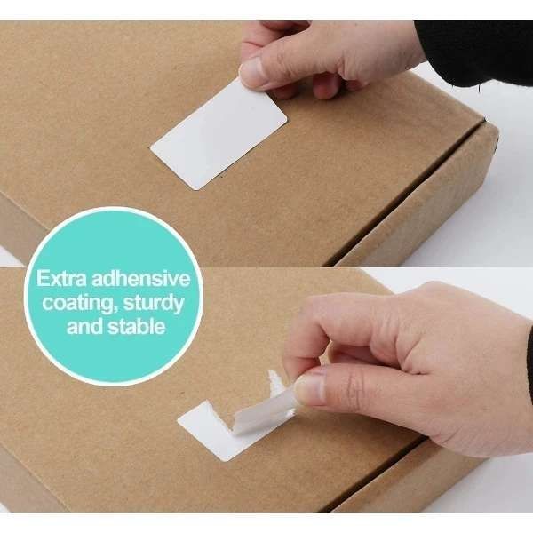 1000pcs White Self-Adhesive Labels, 50x70mm V1237-ZY-506-0244