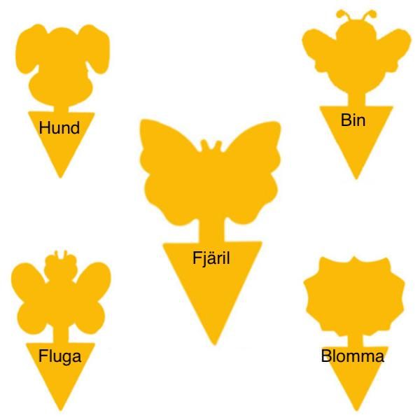 20-pack Fly Trap Flycatchers, Effective Butterfly Control V1237-ZY-506-0248