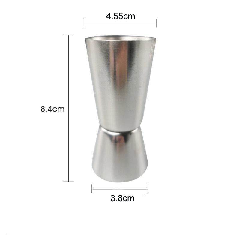 5 pcs Double Measuring Glass Cocktail Jigger, 30/60ml Black V1237-ZY-506-0267