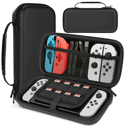 Nintendo Switch Storage Case Hard Organizer, Black V1237-ZY-506-0268