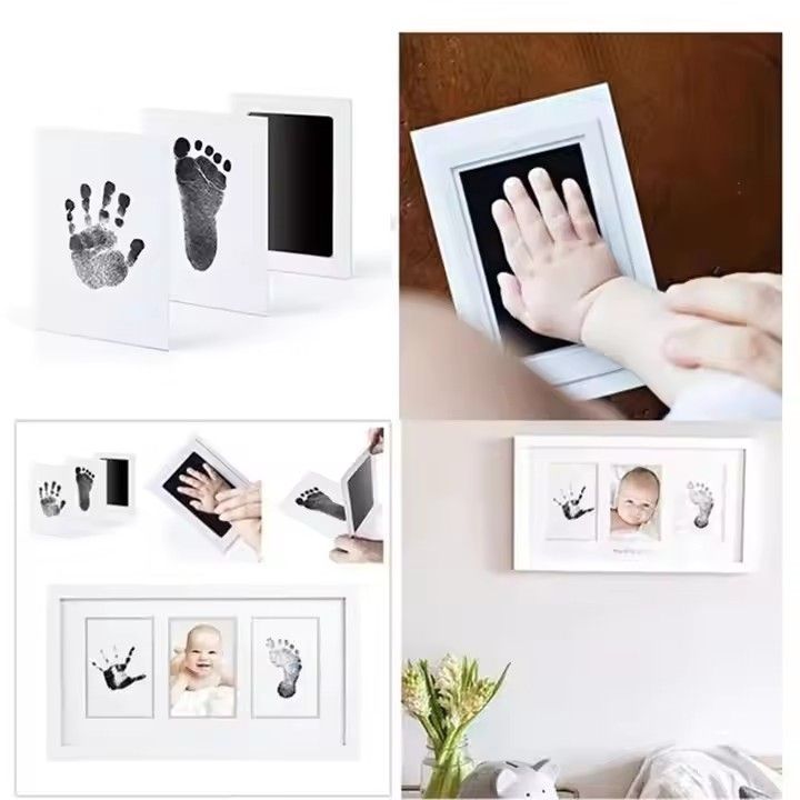 Handprint Kit Paw Print Memory Keepsake Black V1237-ZY-506-0270