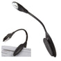 Book Lamp LED Reading Light with Clamp, Black V1237-ZY-506-0281