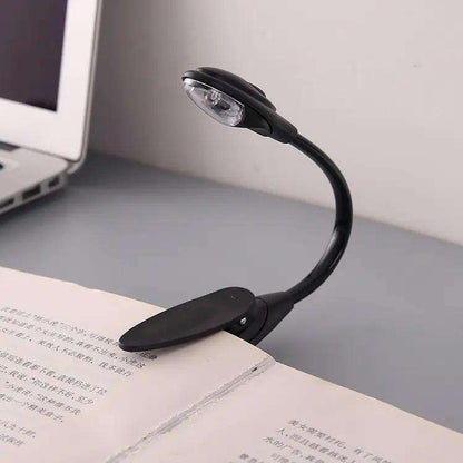 Book Lamp LED Reading Light with Clamp, Black V1237-ZY-506-0281