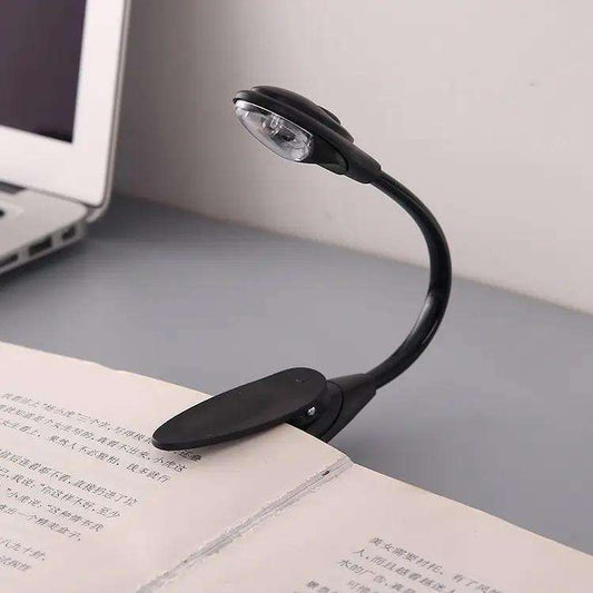 Book Lamp LED Reading Light with Clamp, Black V1237-ZY-506-0281