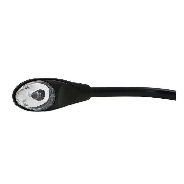 Book Lamp LED Reading Light with Clamp, Black V1237-ZY-506-0281