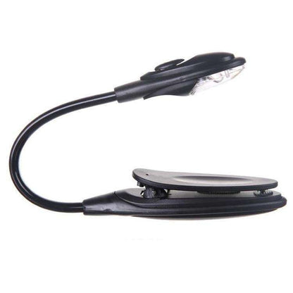 Book Lamp LED Reading Light with Clamp, Black V1237-ZY-506-0281