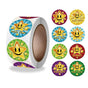 500pcs Star Cartoon Stickers, MultiColor V1237-ZY-506-0285
