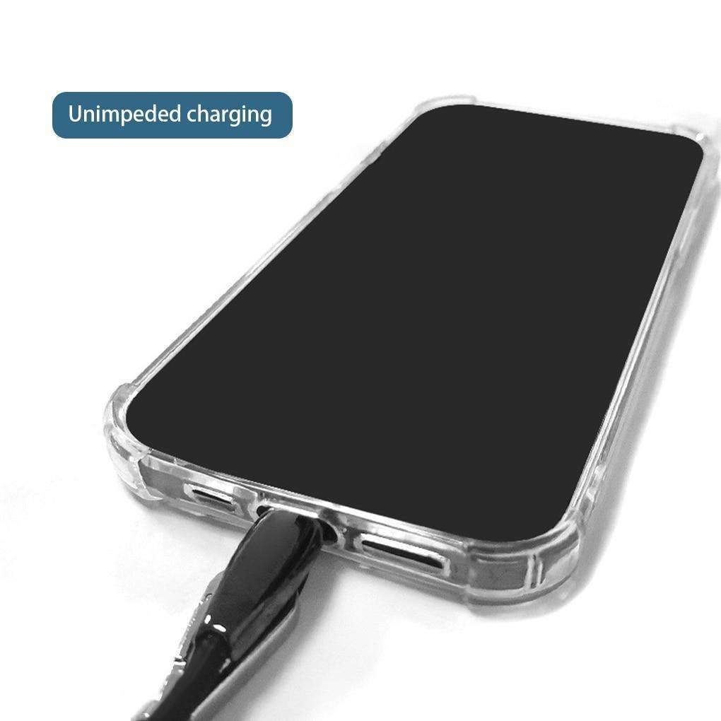 Nylon Phone Lanyard Rope for Universal Crossbody Mobile Phones, Black V1237-ZY-506-0289