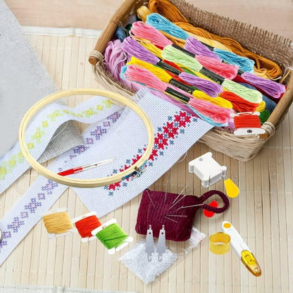 100pcs MultiColor Embroidery Thread Mouline Thread for Dolls V1237-ZY-506-0291