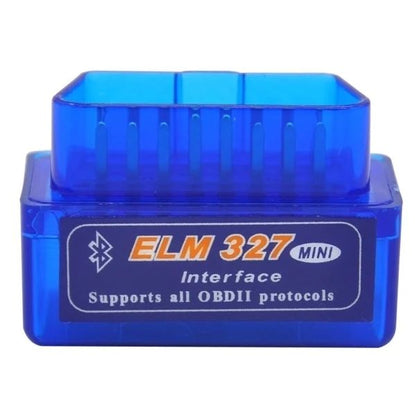 ELM327 Mini OBD2 Bluetooth Car Diagnostics Code Reader, Blue V1237-ZY-506-0294