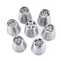7pcs Silver Metal Liquor Spouts V1237-ZY-506-0298