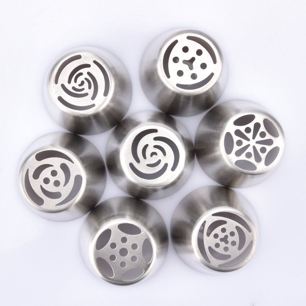 7pcs Silver Metal Liquor Spouts V1237-ZY-506-0298