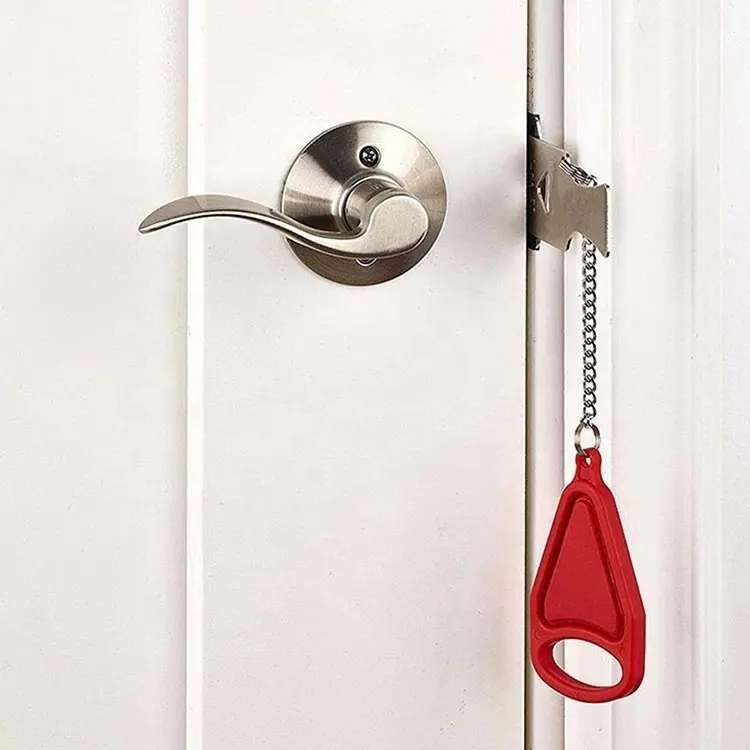 Portable Door Lock with Increased Security, MultiColor V1237-ZY-506-0300