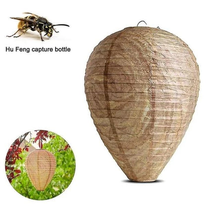 2pcs Non-Toxic Paper Wasp Traps & Bee Deterrent, for Wasp Nest Removal V1237-ZY-506-0303