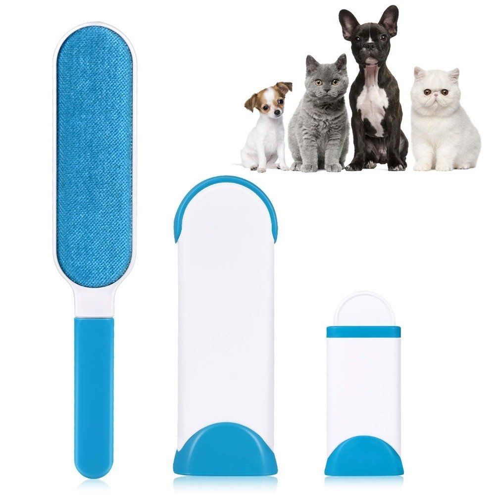 2 Pack Fur Remover Brush - Self-Cleaning, MultiColor V1237-ZY-506-0305
