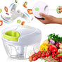Onion Chopper 500 ml Manual Kitchen Helper, White V1237-ZY-506-0306