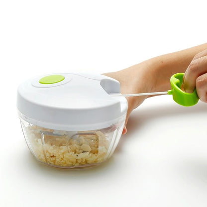 Onion Chopper 500 ml Manual Kitchen Helper, White V1237-ZY-506-0306