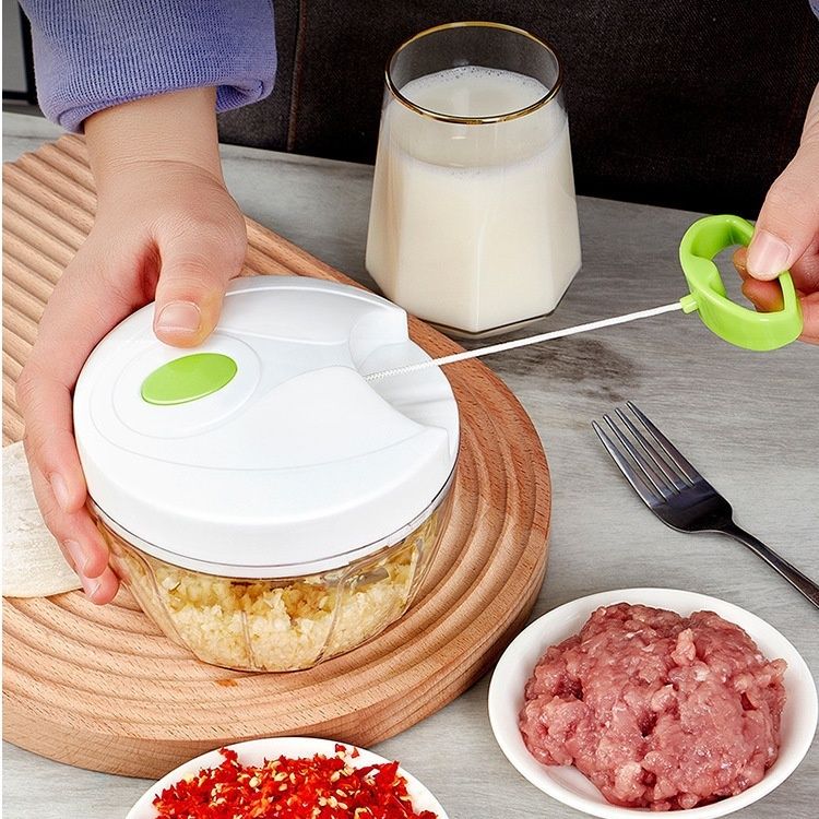 Onion Chopper 500 ml Manual Kitchen Helper, White V1237-ZY-506-0306