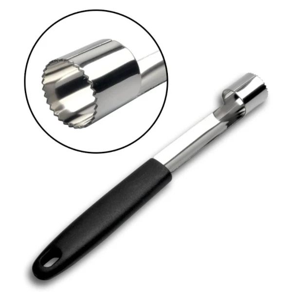 Stainless Steel Apple Corer, Silver - Easy and Efficient Core Removal V1237-ZY-506-0308