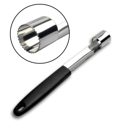 Stainless Steel Apple Corer, Silver - Easy and Efficient Core Removal V1237-ZY-506-0308