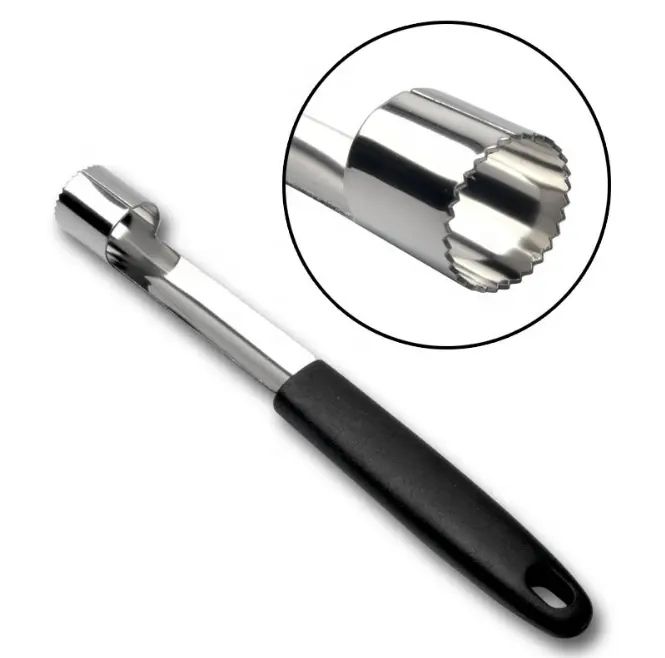 Stainless Steel Apple Corer, Silver - Easy and Efficient Core Removal V1237-ZY-506-0308